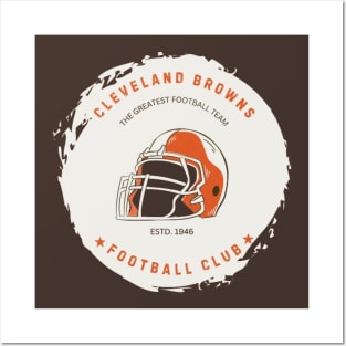 CLEVELAND BROWNS Posters and Art